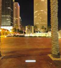 This link leads to a night panoramic image of Curtis Hixon Park Tampa. A night panorama taken with a Canon S95 - 60 images total. The Tampa Museum of Art on one side and Kiley Gardens is on the other.